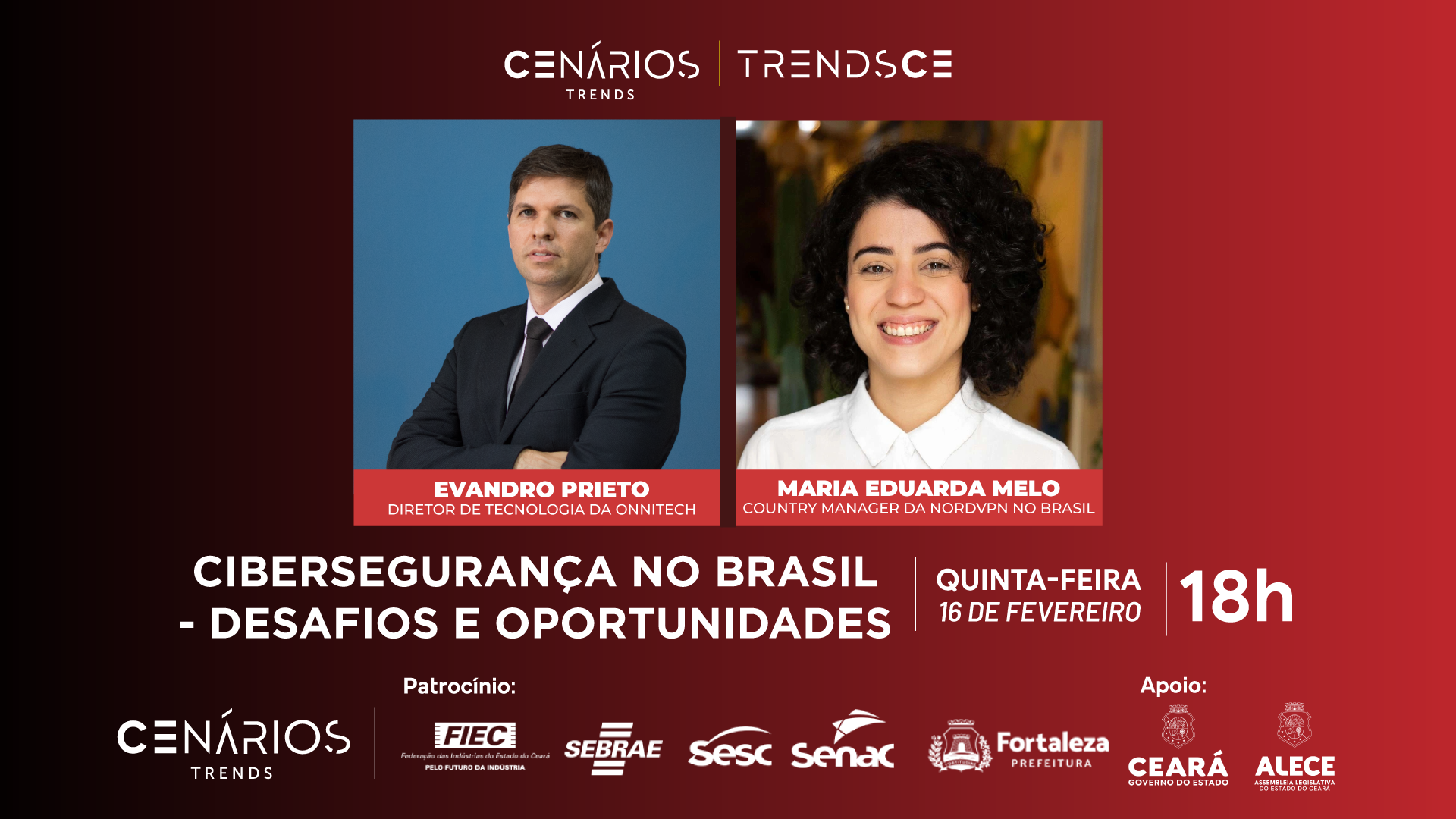 Cenários Desta Quinta (16) Aborda Cibersegurança No Brasil - TrendsCE